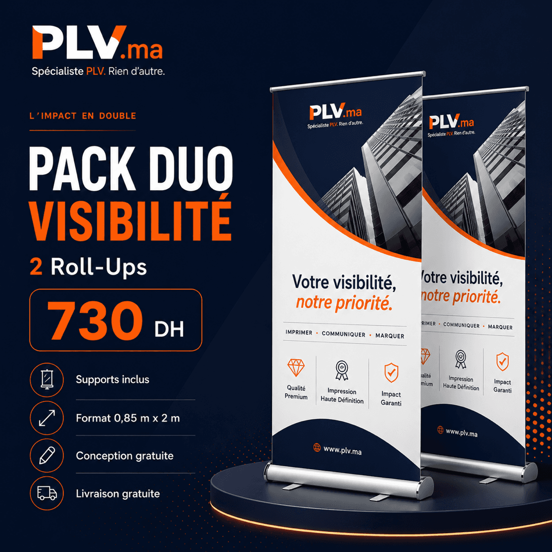 Pack Duo Visibilité