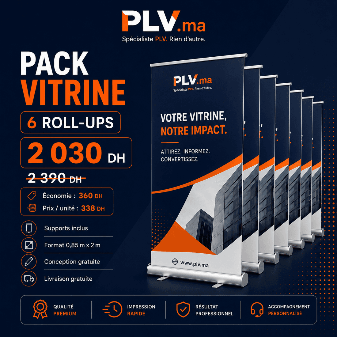 Pack Vitrine